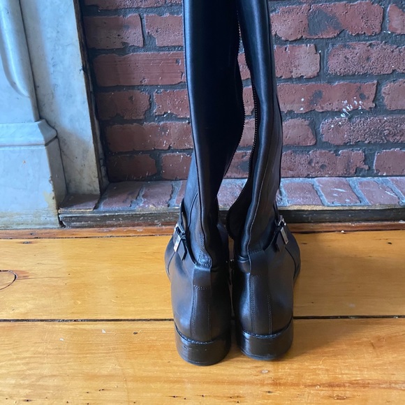 Michael Kors Black Arley Riding Boot - Picture 4 of 8